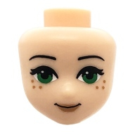 Lego hlava Friends, tělová světlá (6103041, 6232959)